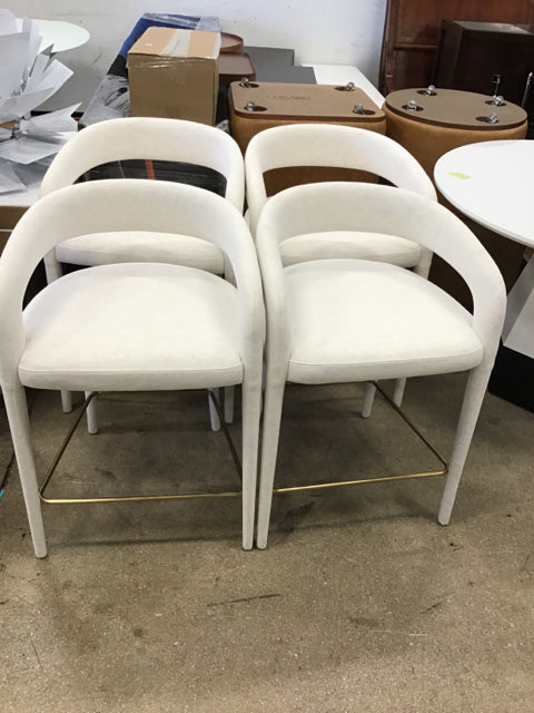 Set/4 CB2 Lissette Bar Stools