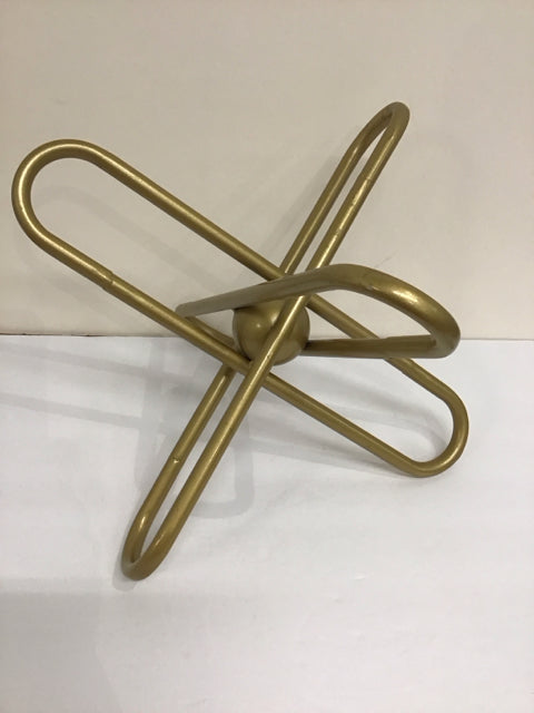 11" Gold Metal Links w/Central Orb