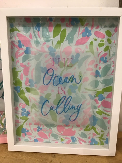 12"x15.5" The Ocean Is Calling Art