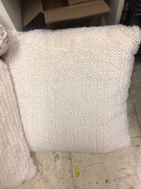 White Fabric Pillow