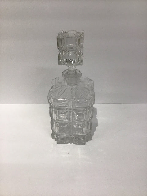 11" Cut Glass Decanter