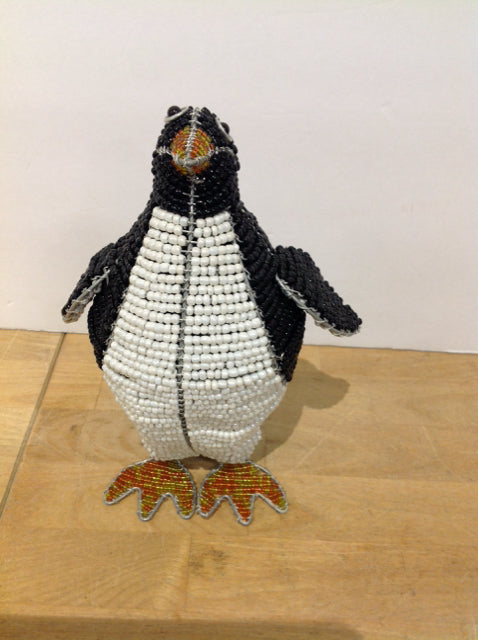 8.5" Beaded Penguin