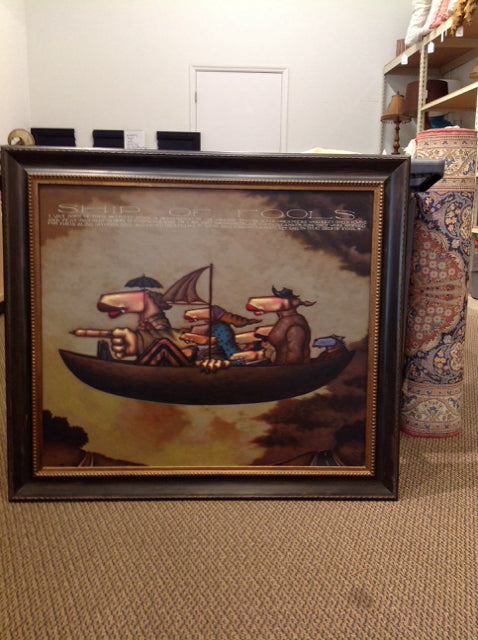 38x34 Markus Pierson "Ship of Fools"
