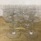 Set Of 9 4 7/8" Cambridge Marjorie Champagne Glasses