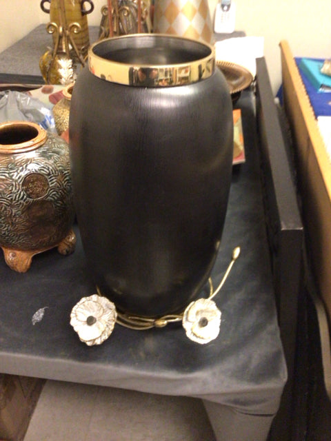 14 1/2" Michael Aram Signed Anemone Large Vase