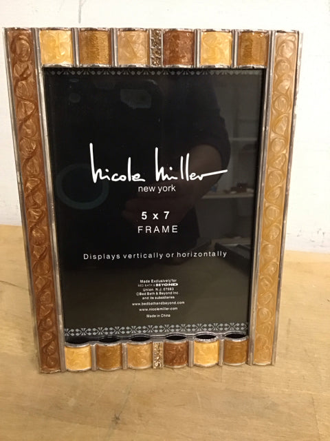 5"x7" Nicole Miller Enamel Photo Frame