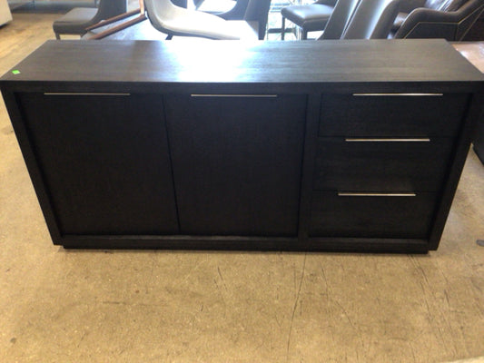 66" X 32.12" X 18" City Furniture Madden Dark Tone Sideboard