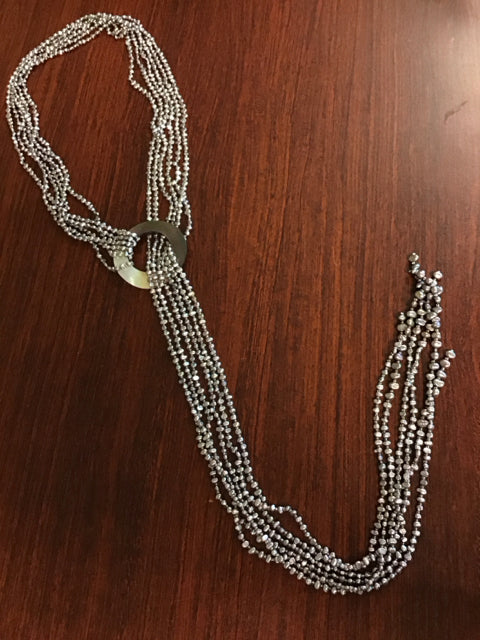 Freshwater Multi Strand Necklace/Belt