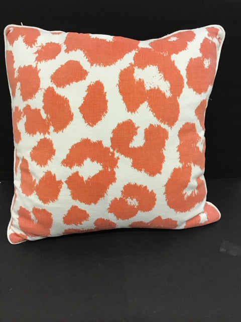 Tan/Orange Pillow
