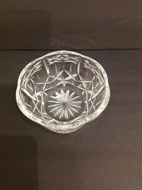 6" Cut Crystal Bowl