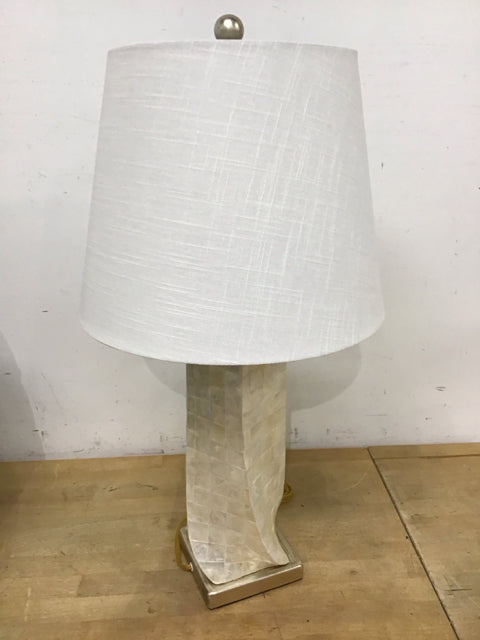 29" Mosaic MOP Table Lamp