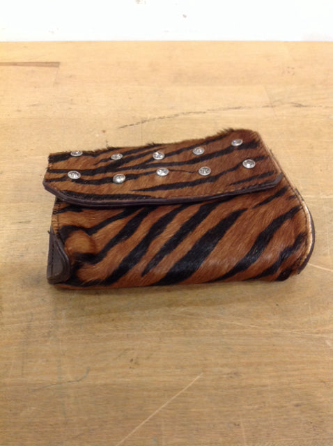 Women's - Animal Skin Stone Purse