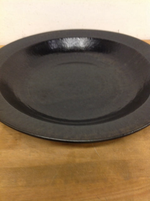 Bowl- 18" Black Pottery