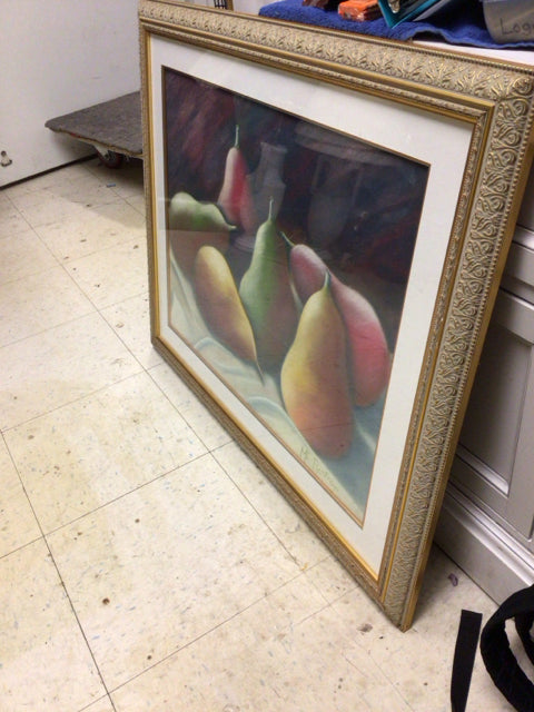 33" X 27" Gold Framed Fruit Still Life Print