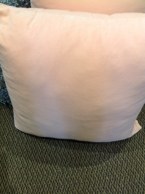 Pillow- 24" Pink Velour Double Insert
