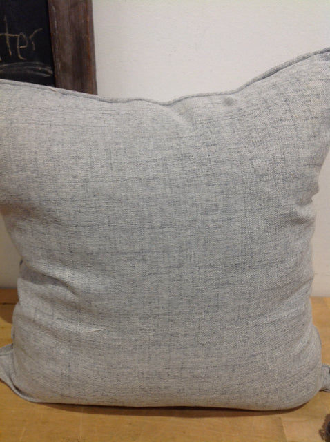 Pillow- 16" Grey Linen