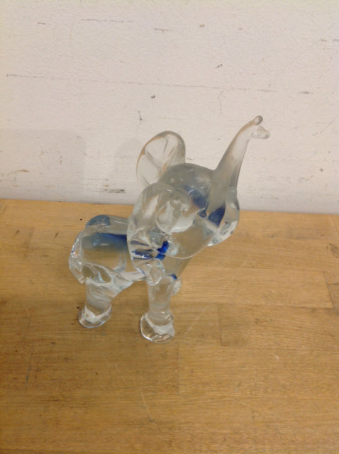 6" Art Glass Elephant