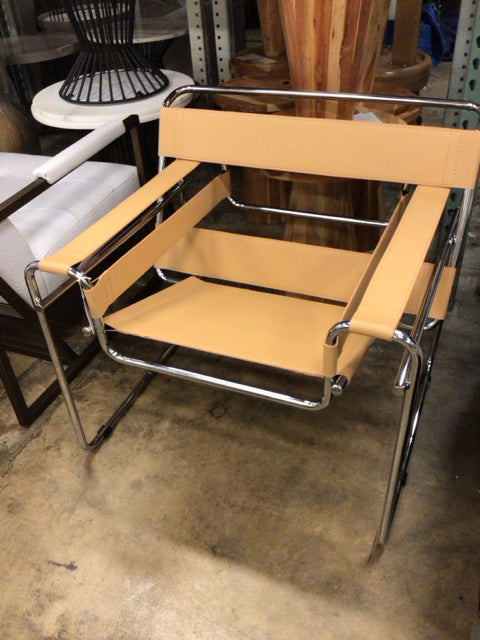 Tan Wassley Style Chair