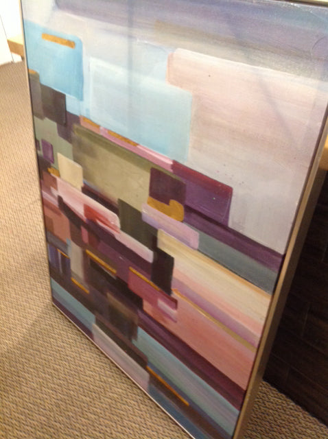 31" X 42" Modern Abstract Canvas