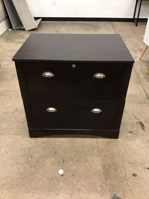 30"W Dawson 2-Drawer Wood Filing Cabinet