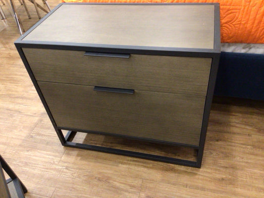 Crate & Barrel Oxford Shale Lateral File Cabinet