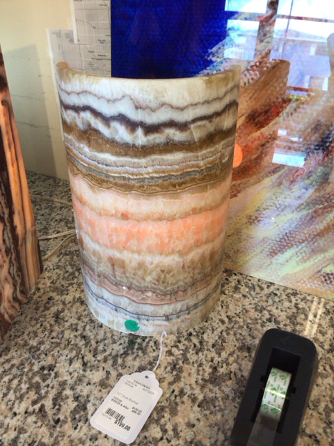 12" Onyx Sconce