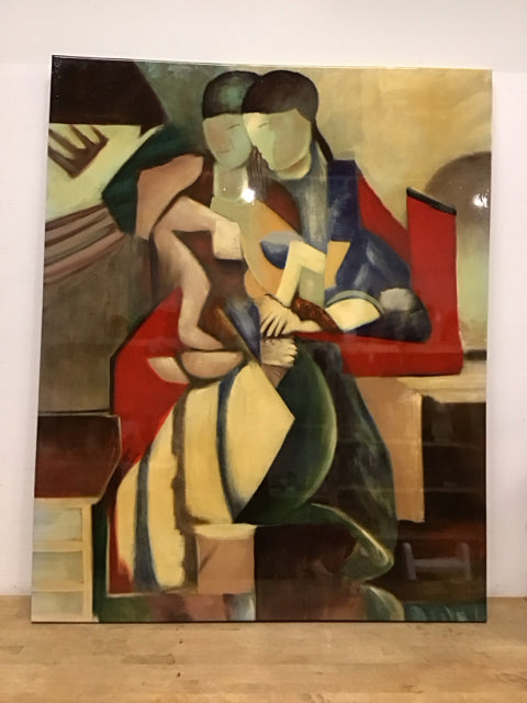 60"x40" Andre Lhote Like Lacquer Art