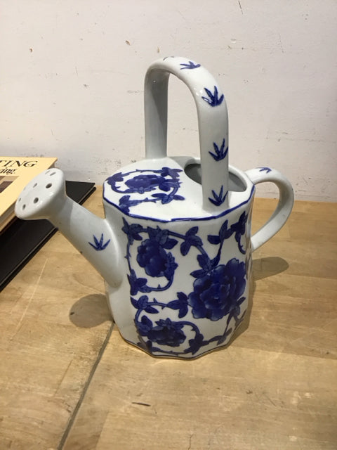 Blue/White Ceramic Watercan