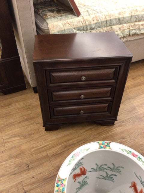RTG Mill Valley II Cherry Three Drawer Nightstand