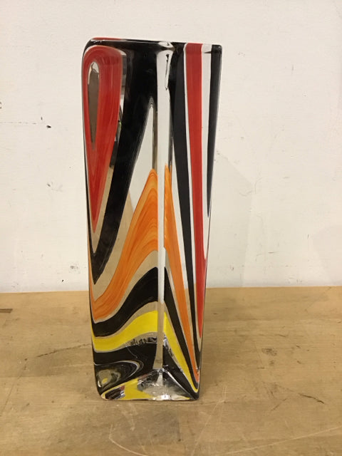 11" Kaleidoscope Kosta Boda Art Glass