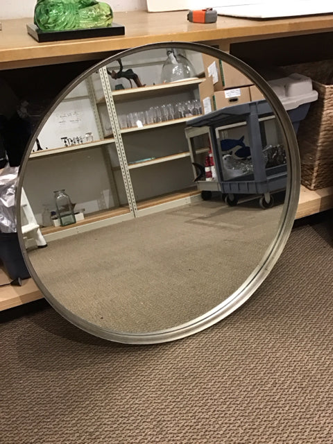 36"Rd Uttermost Framed Mirror