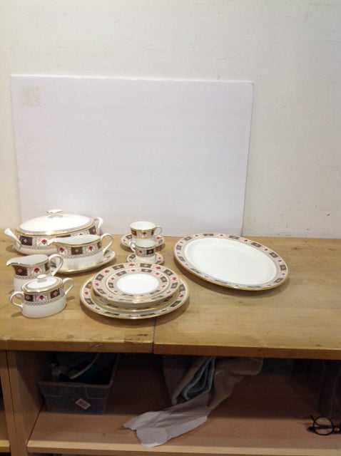 Royal Crown Derby 6pps Service for 8 + Extras