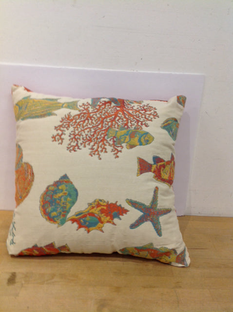 Fish/Coral Pillow