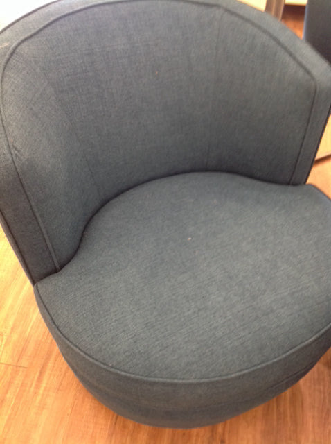 Teal Fabric Accent Chair