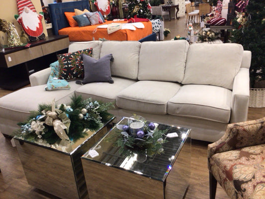 Taylor Custom Downed Performance  Fabric Two PC Sectional