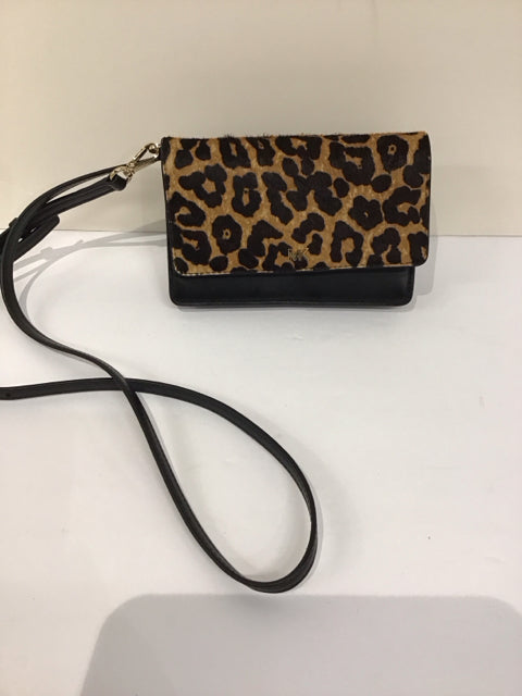 Michael Kors Leather w/Leopard Hide Bag