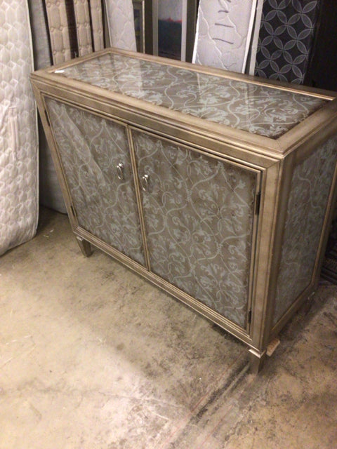 Coast To Coast Imports Mirrored Two Door Chest