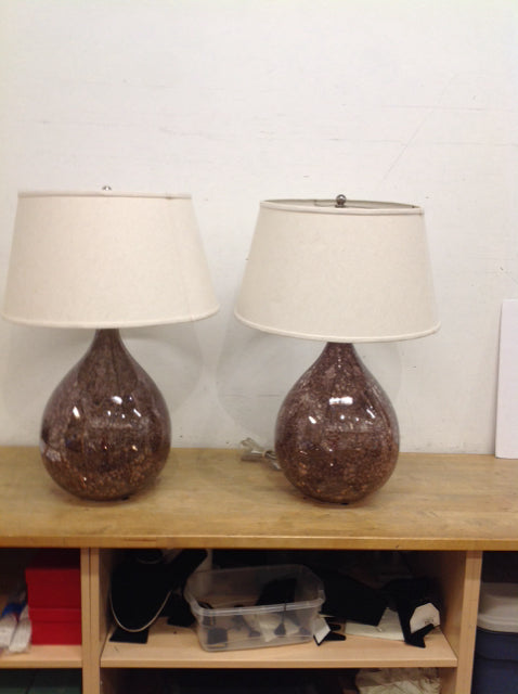 Ethan Allen Pair of Karmady Table Lamps