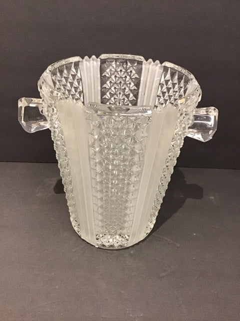 9" Cut Crystal Champagne Bucket