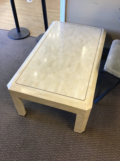 27x45 Maitland Smith Tessellated Coffee Table