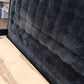 Camden Collection Grey Tufted King Bed