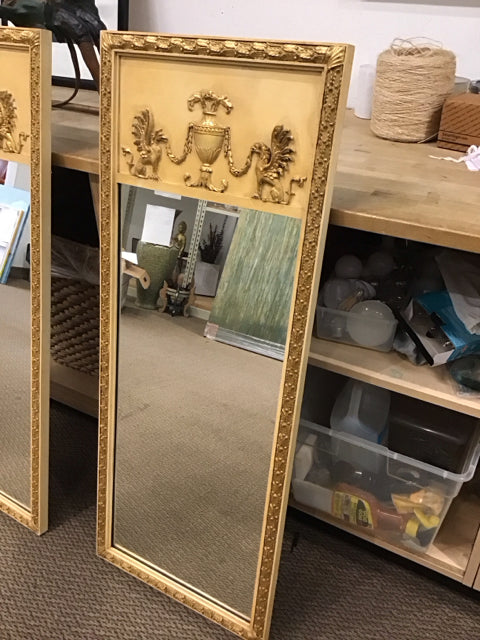 18x46 Gold-Gilt Ornate Framed Mirror