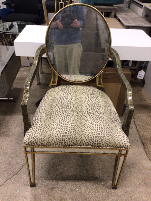 John Richard (?) Collection Lela Eglomise Arm Chair