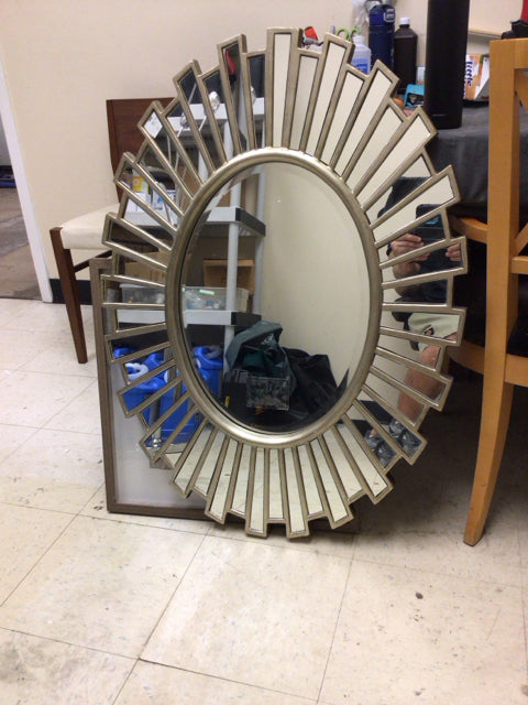 37 1/2" Quoizel Oval Mirror