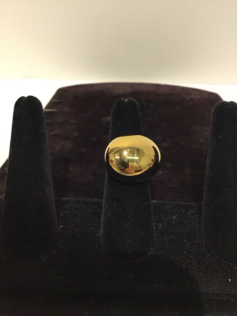 Gold Bubble Ring