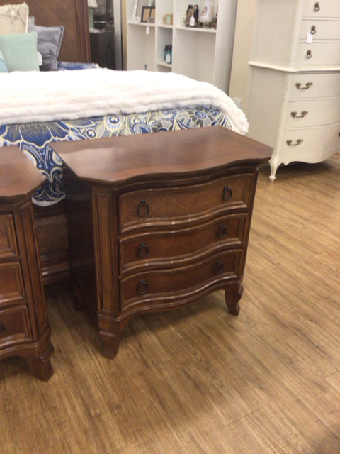 Med Wood Tone Nightstand