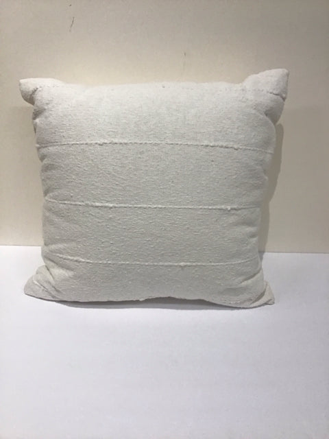 White Chenille Pillow