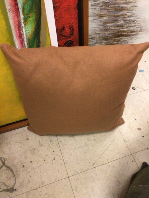 Rust Fabric Pillow