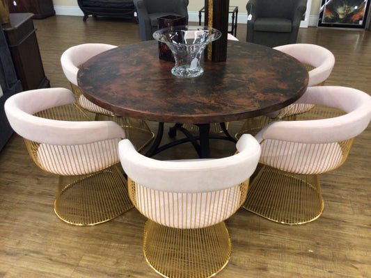 54" Havertys Furniture Copper Canyon Dining Table