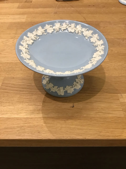 6.5" Wedgewood Embossed Queensware Compote